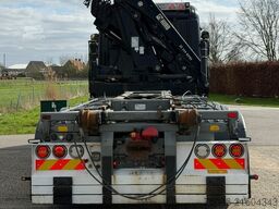 Scania R580 V8 8x4 !!TRIPLE HIAB 24 TM CRANE!!CONTAINE...