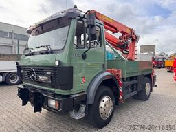 MERCEDES-BENZ 1417 AK Allrad Palfinger Montagekran 17,7m 64TKM