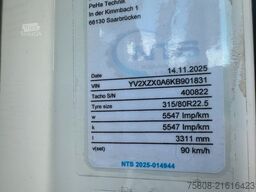 VOLVO FM 450 Absetzer Meiller AK 12MT Funk AHK HU