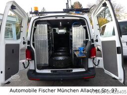 VOLKSWAGEN T6.1 Transporter Kasten lang 4M Sortimo+Dachträg