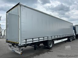 KRONE 1-ACHS AUFLIEGER, HECKABSTüTZUNG XL ZERTIFIKAT, EDSCHA-VERDECK,