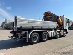 Volvo FH 500 8x4 Effer 65 Tonmeter laadkraan + Fly-Jib