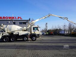 MAN TGS 32.400 8x4 Concrete Mixer Pump truck