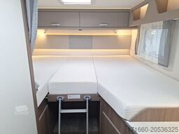 CARADO pro+ T 338 Automatik, Combi 6E, Hubbett