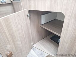 CARADO pro+ T 338 Automatik, Combi 6E, Hubbett