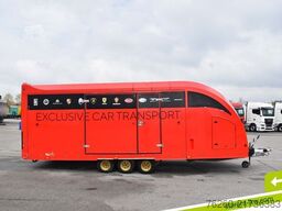 BRIAN JAMES TRAILERS Race Transporter Seilwinde hydr. Kippfunktion
