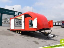 BRIAN JAMES TRAILERS Race Transporter Seilwinde hydr. Kippfunktion