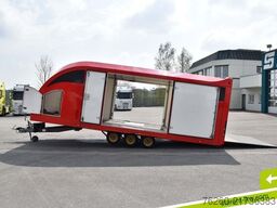 BRIAN JAMES TRAILERS Race Transporter Seilwinde hydr. Kippfunktion