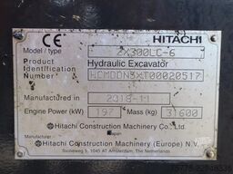 Hitachi ZX300 ZX300 LC-6 | TOOTH BUCKET | QUICK COUPLER