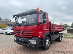 Camión volquete trilateral Mercedes-Benz Atego 1630 K AUT Kam. LED Navi
