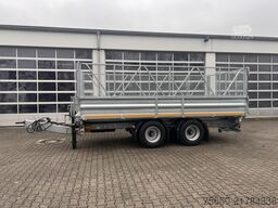 Möslein TTD 19 AB  19 t Tandemkipper Tieflader, BreitbereifungGitteraufsatz