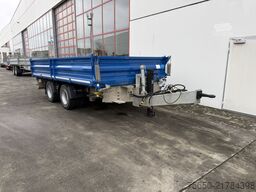  18 k  18 t Tandemkipper- Tieflader, BreitbereiftWenig Benutzt