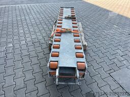 Stabau Rollenschienen Gabelschuhe mit Rollen / 4 to 2016