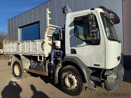 Renault Midlum 270 **TIPPER+FASSI CRANE-FRENCH TRUCK**