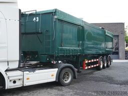 Semirimorchio silo FELDBINDER KTS 48.3K Kombiliner BPW-Achsen Silo Getreidekip
