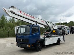 Camión grúa Mercedes-Benz 814 + KLAAS 28M/500KG