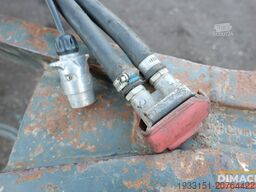 Van Hool ONBEKEND Platte kar snelverkeer - luchtremmen -...