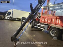 Scania P340 6X4 HMF 4220 K6 Crane Winch Tipper Full St...