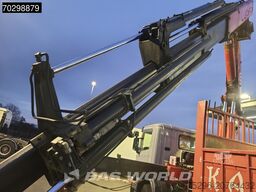 Scania P340 6X4 HMF 4220 K6 Crane Winch Tipper Full St...