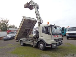 Mercedes-Benz 918 / 818 Atego Kipper Kran Greifer Funk