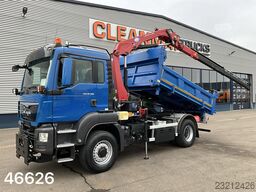 Man TGS 18.360 4x4 Euro 6 HMF 12 Tonmeter laadkraan