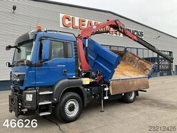 Man TGS 18.360 4x4 Euro 6 HMF 12 Tonmeter laadkraan