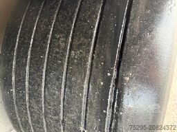 SCHMITZ CARGOBULL 3 Achs MEGA Liftachse Hubdach SAF-axles TÜV9/26