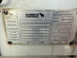 SCHMITZ CARGOBULL 3 Achs MEGA Liftachse Hubdach SAF-axles TÜV9/26