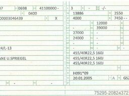 SCHMITZ CARGOBULL 3 Achs MEGA Liftachse Hubdach SAF-axles TÜV9/26