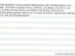 FORD Pickup Showtruck für Motorräder AHK TÜV 02/27