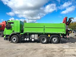 VOLVO FE 350/6x2/Kipper/Kran/Schnecke/Gelenkt