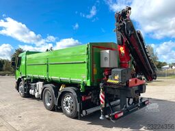 VOLVO FE 350/6x2/Kipper/Kran/Schnecke/Gelenkt