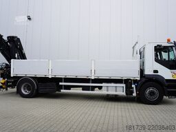 Iveco Stralis 310 E6 / 120 tho.km! / crane 15m