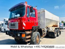 MAN F10 BB 6x6 Bindemittelstreuer *Manual/Analog