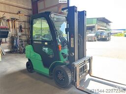 Mitsubishi FD25N Forklift WATCH VIDEO