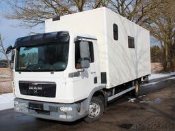 Furgone chiuso MAN 7.150 BL Koffer mit Ladebordwand  *EX Wohnmobil*
