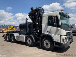 Volvo FMX 500 8x4 Euro 6 Hiab 65 Tonmeter laadkraan +...
