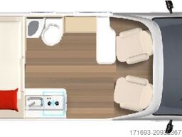 Bürstner Lineo C 550 barrierefrei mit Kassettenlift