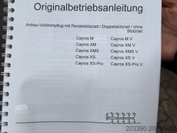 AMAZONE Cayros XS 1050 SB V  5-Schar / 2023 BJ / Ex Demo