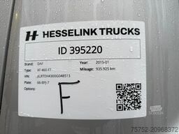 DAF XF 460 SSC Super Space Hydraulic NL Truck