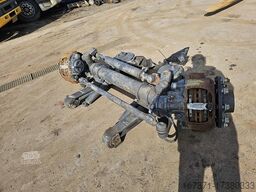 SAF Sbk2243-135 steering axle with hydraulic cilinder