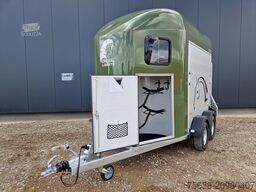 Cheval Liberté Aluminium Pferdeanhänger Gold Origins SK