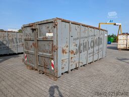A1 Container -GEBRAUCHT- Normbehälter 24 m³ - Doppelflügeltür - SG26-01 - Abrollcontainer