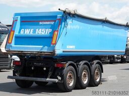 SCHMITZ CARGOBULL WYWROTKA 28 M3 / ALUMINIOWA / O? PODNOSZONA 