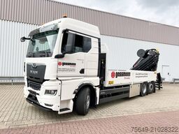MAN TGX 26.510 6x2-4 LL CH TGX 26.510 6x2-4 LL, Kran Hiab X-HiPro 548 E-8, Lenk-/Liftachse, TwistLock 20Fuß, Funk, Retarder