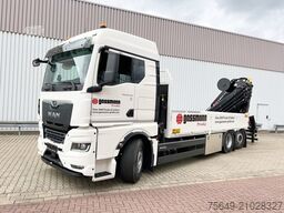 MAN TGX 26.510 6x2-4 LL CH TGX 26.510 6x2-4 LL, Kran Hiab X-HiPro 548 E-8, Lenk-/Liftachse, TwistLock 20Fuß, Funk, Retarder