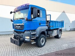 MAN TGS 18.360 4X4 BL TGS 18.360 4X4 BL, Hinterkipper, hydr. Heckklappe, Winterdienstausstattung