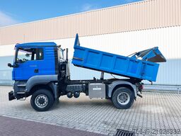 MAN TGS 18.360 4X4 BL TGS 18.360 4X4 BL, Hinterkipper, hydr. Heckklappe, Winterdienstausstattung