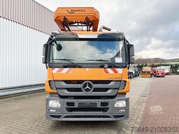 Mercedes-Benz Actros 2544 L 6x2 Actros 2544 L 6x2, Lenkachse, Kroll Saug-/Spülwagen ca. 12m³, Funk