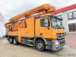 Mercedes-Benz Actros 2544 L 6x2 Actros 2544 L 6x2, Lenkachse, Kroll Saug-/Spülwagen ca. 12m³, Funk